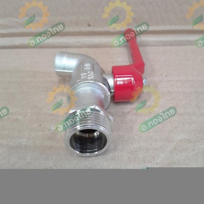 ก๊อกน้่ำ ก๊อกบอลด้ามแดง ก๊อกด้ามแดง ขนาด 3/4" (6หุน) (Sanwa)