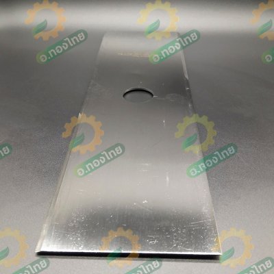 ใบมีดตัดหญ้า ทรงสี่เหลี่ยม เหล็ก SK5 หนา 2 มิล ยาว 12 , 14 , 16 , 18 นิ้ว ยี่ห้อ หงส์