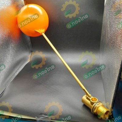 วาล์วลูกลอย ลูกลอยแท็งค์น้ำ ก้านทองเหลือง ขนาด 1/2 , 3/4 , 1 นิ้ว ยี่ห้อ SANWA ซันวา