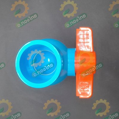 บอลวาล์ว บอลวาล์วพีวีซี วาล์วน้ำ วาล์วปิดเปิด pvc 1/2 , 3/4 , 1 , 1 1/4 , 1 1/2 , 2 นิ้ว ตราช้าง (SCG)