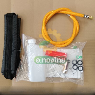เครื่องพ่นยา เครื่องฉีดยา ถังพ่นยา 767 คาร์บู ลูกลอย สะพายหลัง 25 ลิตร ยี่ห้อ SPIDER (สีแดง/ส้ม)