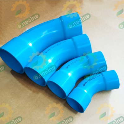 ข้อโค้ง 45 องศา ขนาด 2 , 2 1/2 , 3 , 4 นิ้ว หนา 8.5 ยี่ห้อ ท่อน้ำไทย (ช่วงสั้น)