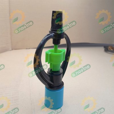 สปริงเกอร์ สายฝน + ฝาครอบ PVC 1/2 (สี่หุน) เสียบท่อพีวีซีได้เลย-สีเขียว