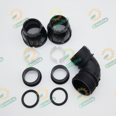 ข้องอล็อคท่อ PE ข้อต่อสวมล็อค ขนาด 32 มม. (1 นิ้ว ) คละสี