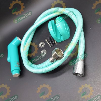สายฉีดชำระ ชุดฝักบัวฉีดชำระพร้อมสาย PVC (BC Thailand) คละสี