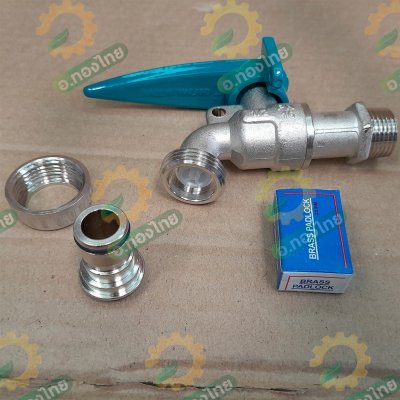 ก๊อกกุญแจ ก๊อกสนามกุญแจ ขนาด 1/2 นิ้ว รุ่น CKT15L ยี่ห้อ SANWA ซันวา