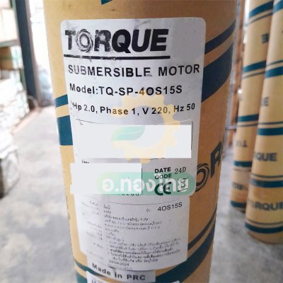 ปั๊มบาดาล ซับเมอร์ส TORQUE ทอร์ค AC 1.5 นิ้ว 2 แรง 28 ใบพัด บ่อ 4 รุ่น TQ-SP-2BH28-4/S บ่อบาดาล