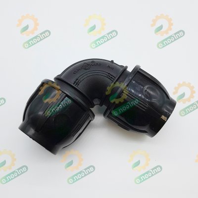 ข้องอล็อคท่อ PE ข้อต่อสวมล็อค ขนาด 32 มม. (1 นิ้ว ) คละสี