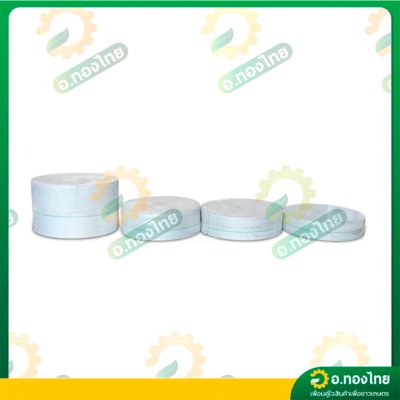 สายส่งน้ำ PE ท่อผ้าใบ สายสปริงเกอร์ ขนาด 4 นิ้ว ยาว 100 เมตร ยี่ห้อ : อัศวินโน่ / yamajima (สีขาว)
