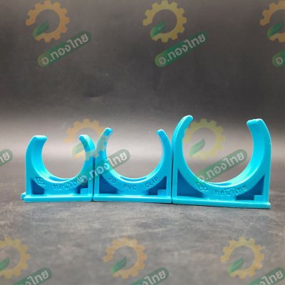 กิ๊ปก้ามปู PVC ตัวยึดท่อ ขนาด 1/2 , 3/4 , 1 นิ้ว ยี่ห้อ ท่อน้ำไทย