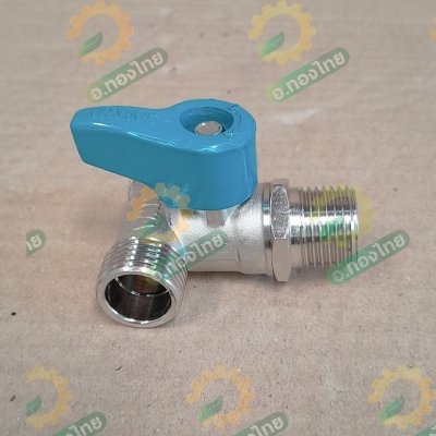 มินิบอลวาล์ว 3ทาง (ผู้-ผู้-ผู้) วาล์วปิดเปิด ขนาด 1/2 (สี่หุน) ยี่ห้อ ซันวา SANWA ทองเหลือง 