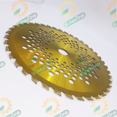 ใบมีดตัดหญ้า ใบเลื่อยวงเดือน แบบติดเล็บ ยี่ห้อ ROBIN ขนาด 10 นิ้ว (สีทอง)