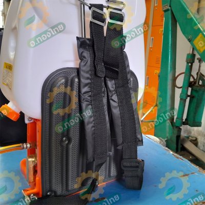 เครื่องพ่นยา เครื่องฉีดยา ถังพ่นยา 767 คาร์บู ลูกลอย สะพายหลัง 25 ลิตร ยี่ห้อ SPIDER (สีแดง/ส้ม)