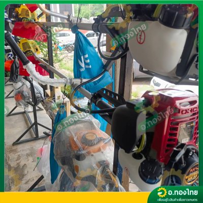 เครื่องตัดหญ้า 4 จังหวะ 4T คาบูผ้าปั๊ม NK35 ยี่ห้อ NAKASHI