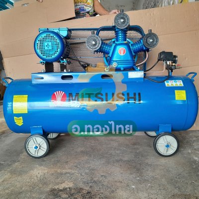 ปั๊มลม โรตารี่ MITSUSHI มิตซูชิ 160 ลิตร รุ่น 375MIT-160L-B