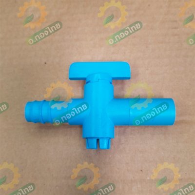 วาล์วหรี่ บอลวาล์วสวมท่อ PVC-PE ขนาด 1/2 *20 มิล (สวมในข้อต่อ)