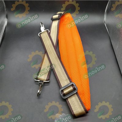 สายสะพาย เครื่องตัดหญ้า บ่าเดี่ยว ลายสก๊อต แบบหนานุ่ม (ลูกฟูก)