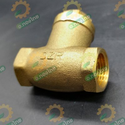เช็ควาล์วนอน เช็ควาล์วสวิง วาล์วกันย้อน ทองเหลือง ขนาด 1/2 นิ้ว ยี่ห้อ SANWA
