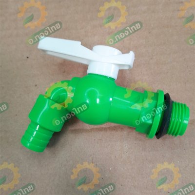 ก๊อกสนาม ก๊อกน้ำประปา ก๊อกเปิดปิด PVC ขนาด 1/2 นิ้ว (4หุน) ยี่ห้อ Spider คละสี