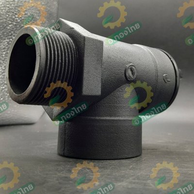 คอปั๊ม PVC โค้งกรอกน้ำ คอม้า สำหรับกรอกน้ำใส่ปั๊ม ขนาด 1 , 2 นิ้ว