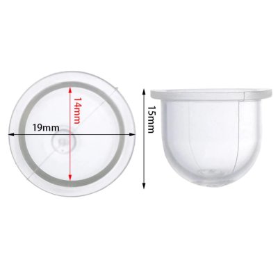 ยางกดน้ำมัน ปุ่มใส ยางแย๊กน้ำมัน สำหรับเครื่องพ่นยา ตัดหญ้า 767/260/GX35