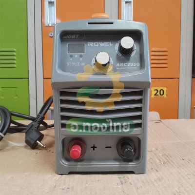 เครื่องเชื่อม ตู้เชื่อม อินเวอร์เตอร์ IGBT 160A รุ่น ARC205G ยี่ห้อ ROWEL