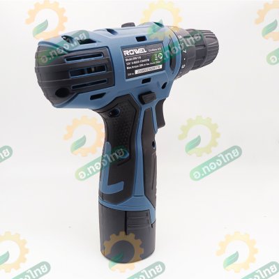 สว่านแบตไร้สาย สว่านกระแทกไร้สาย 12V พร้อมแบต 1 ก้อน รุ่น RW-110 ยี่ห้อ ROWEL