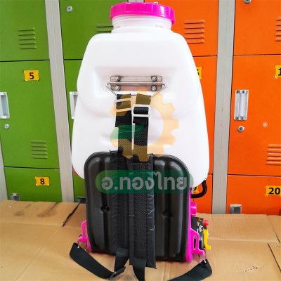 เครื่องพ่นยา เครื่องฉีดยา 767 [หม้อลม] 2 จังหวะ 25 ลิตร รุ่น : 1E34 ควายเพชร (คละสี)