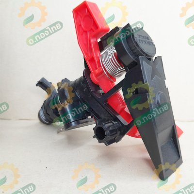 สปริงเกอร์ pvc ปรับองศาได้ 360 ขนาด 1/2 นิ้ว ยี่ห้อ Super Products (สีแดง)