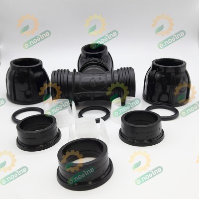 ข้อต่อสวมล็อค ข้อต่อสามทาง PE ขนาด 32 มิล (1 นิ้ว)