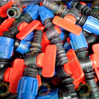 วาล์วน้ำหยด + ลูกยาง ก๊อกน้ำหยด วาล์วเทปน้ำหยด ขนาด 20 มิล (1 ชุด) S&S