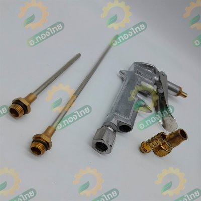 หัวฉีดลม ปืนฉีดลม พร้อมหัวเปลี่ยนแบบสั้น-ยาว รุ่น DG-10 (ΜΕΤΑ)