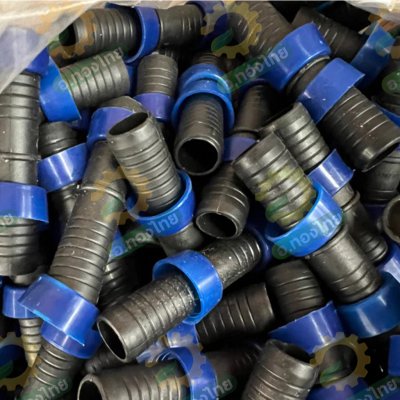 ข้อต่อเทปน้ำหยด ข้อต่อน้ำหยด แบบดึงล็อค ขนาด 16 มิล (100 ตัว) คละสี