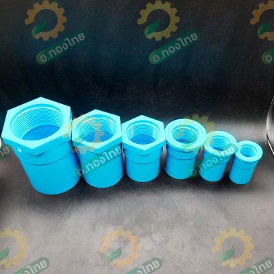 เกลียวใน PVC ต่อตรงเกลียวใน ขนาด 1/2 - 2 นิ้ว หนา 13.5 (ท่อน้ำไทย)