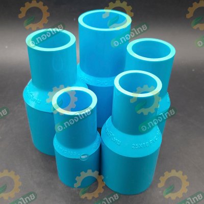 ลดกลม PVC ขนาด 3/4x1/2 , 1x 1/2 , 1x 3/4 หนา 13.5 (ท่อน้ำไทย)