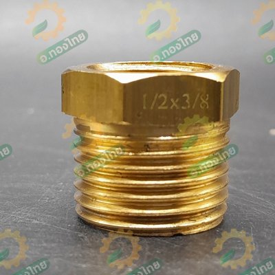 ข้อต่อลดเหลี่ยม ลดเหลี่ยมทองเหลือง (เกลียวใน-นอก) 1/4 , 3/8 , 1/2 นิ้ว ยี่ห้อ ANA