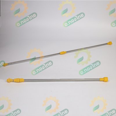 ก้านพ่นยาแบตเตอรี่/ถังโยก พลาสติก 50-85 Cm. (ยืด-หดได้) คละสี เหลือง / ดำ  (STL)