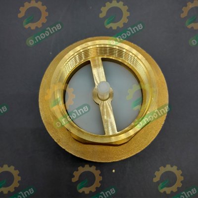 เช็ควาล์วตั้ง เช็ควาล์วสปริง วาล์วกันย้อน ทองเหลือง ขนาด 2 1/2 นิ้ว ยี่ห้อ ANA