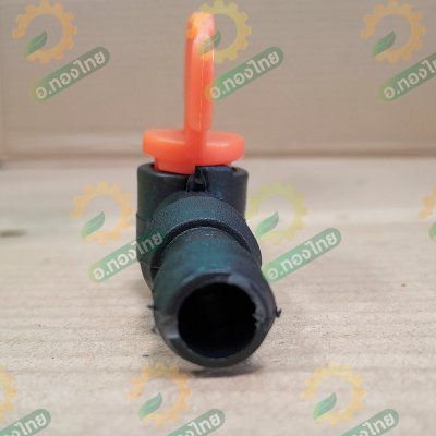 วาล์ว PE 16 - 20 มิล วาล์วปิดเปิด แถมลูกยาง (สีส้ม) จำนวน 1 ชุด