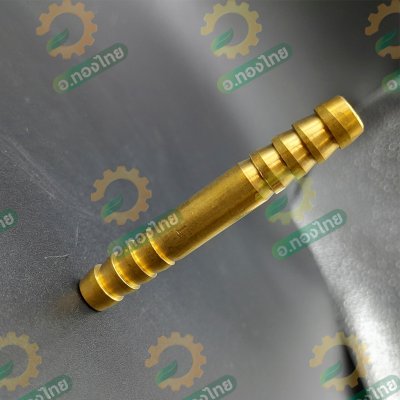 ข้อต่อตรงสายพ่นยา ทองเหลือง ต่อตรงสวมสาย ขนาด 5/16 (1 ตัว)