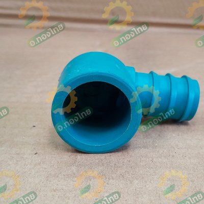 ข้องอ PVC-PE ขนาด 1/2*20 มิล (สวมนอกท่อPVC) สีฟ้า