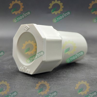 ข้อต่อเข้ากล่อง คอนเนคเตอร์ (สีขาว) PVC ขนาด 1/2 นิ้ว หนา 13.5 ยี่ห้อ ท่อน้ำไทย