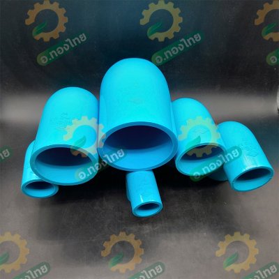 ข้องอ 90 องศา PVC ขนาด 2 1/2 , 3 , 4 นิ้ว หนา 13.5 (ท่อน้ำไทย)