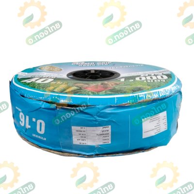 เทปน้ำหยด สายน้ำหยด 40 cm ยาว 1000 เมตร หนา 0.16 (1รู) ยี่ห้อ คอสโม่ดริพ