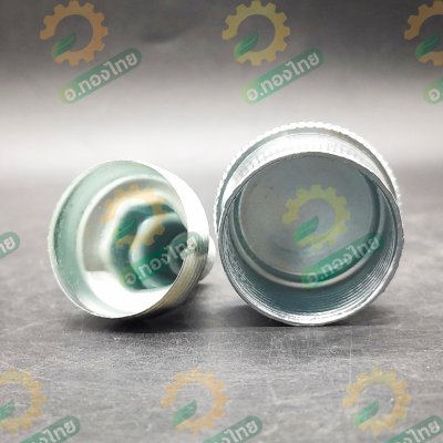 ตลับจาระบี กระปุกจาระบี ใช้กับปั๊มหาง เกลียว 12 มม. (สีเงิน)