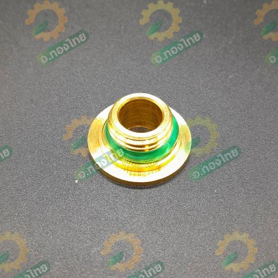 แป้นทองเหลือง ข้อต่อด้ามพ่นยา เกลียวนอก ขนาด 1/4 นิ้ว