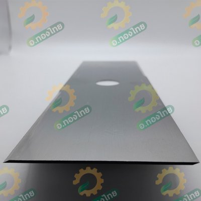 ใบมีดตัดหญ้า ทรงสี่เหลี่ยม เหล็ก SK5 หนา 2 มิล ยาว 12 , 14 , 16 , 18 นิ้ว ยี่ห้อ หงส์