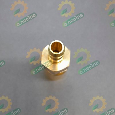 ข้อต่อสายพ่นยา ปลอกพ่นยา ชุดหัวย้ำสายพ่นยาทองเหลือง (ผู้-เมีย)