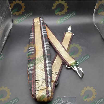 สายสะพาย เครื่องตัดหญ้า บ่าเดี่ยว ลายสก๊อต แบบหนานุ่ม (ลูกฟูก)