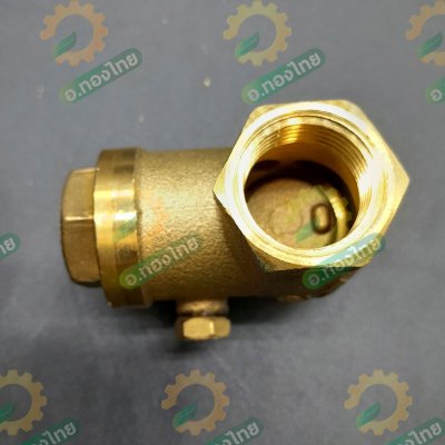 เช็ควาล์วนอน เช็ควาล์วสวิง วาล์วกันย้อน ทองเหลือง ขนาด 1/2 นิ้ว ยี่ห้อ SANWA